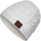 Wireless Beanie Hat Men Women Headphone Music Hat Winter Cap Stereo Headset Speaker Microphone Earphone Outdoor (White)...