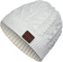 Wireless Beanie Hat Men Women Headphone Music Hat Winter Cap Stereo Headset Speaker Microphone Earphone Outdoor (White)...