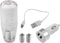 Shift Knob W/ 2 Adapter/Front Gear Shifter Knob for Automatic Manual Vehicles/Faux Crystal Acrylic 10cm / 1 Set Clear...