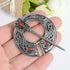 Vintage Viking Brooch Pin Lapel for Women Men Cloak Scarf Shawl Buckle Clasp Pin Brooches Penannular Brooch and Pin Sets Jewelry...