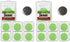 Slime 20040 SKABS Pre-Glued 1" Patch Kit - Two Pack (6 Patches and 1 Scuffer per Kit)...