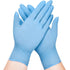 Disposable Nitrile Exam Gloves, 3-mil, Blue, Nitrile Gloves Disposable Latex Free, Medical Gloves, Cleaning Gloves, Food-Safe Rubber Gloves, Powde...