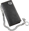 vogueteen Biker Rock Star Concho Mens Card Money Long Black Real Leahter Wallet With Chain...