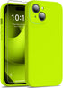 DEENAKIN Designed for iPhone 15 Case with Screen Protector - Enhanced Camera Protection - Smooth Baby Skin-Like Feel Silicone Cover - Slim Fit Pro...