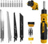 TOOLAN: 16-In-1 Multi Blades Hand Saw With Screw Driver (Manual Saw, Not Electric). For Cut Wood, Metel, Plastic, Sheetrock, Dry Wall Saw, Plywood...