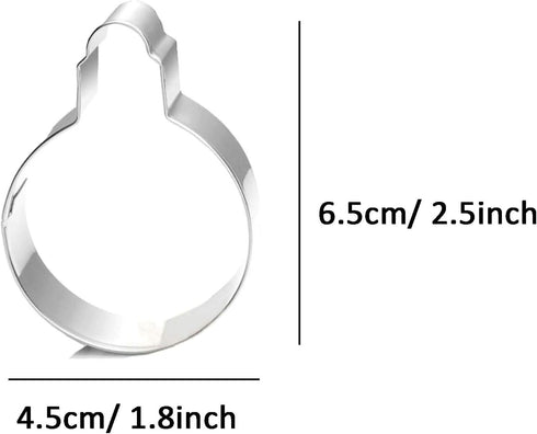 Round Bell Cookie Cutter for Christmas...