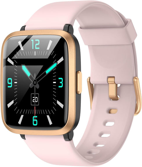 Kummel Smart Watch, Fitness Tracker with Blood Oxygen, Heart Rate & Sleep Monitor, Step Tracker, Calories Counter, Pedometer Swimming Waterproof W...