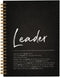Leader Definition Lined Hardcover College Ruled Spiral Notebook Journal for Work Notes Journaling 5.5×8.3 Inch,Leader Mentor Supervisor Appreciati...