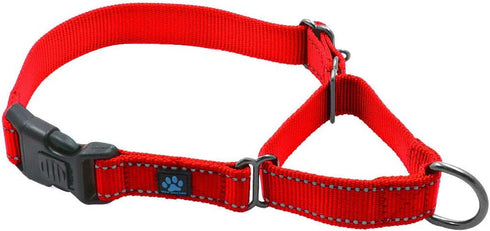 Max and Neo Nylon Martingale Collar - We Donate a Collar to a Dog Rescue for Every Collar Sold (SMALL, RED)...
