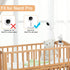 Baby Monitor Mount Compatible with Nanit Pro Smart Baby Monitor & Flex Stand,15.7 inches Flexible Long Gooseneck Arm Also for Cameras with 1/4 Scr...