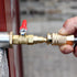 RV Winterize Blowout Adapter with 1/4" Quick Connect Plug and 3/4" Garden Water Hose Threading with Valve for Boat Camper Trailer Sprinkler System...