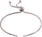 FASHEWELRY 20 Strands Adjustable Brass Bracelet Slider Extender Chains with Rhinestone Ends 8-5/8"(22cm) Real Rose Platinum Plated for DIY Jewelry...