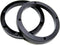 Saim 6.5" Dia Universal Black Plastic Speaker Spacer Adaptor Ring Mounting Bracket Fit ABS Car Stereo Speaker Spacers (2 Pcs)...
