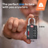 Forge TSA Approved Locks, Luggage Locks TSA Approved for School,Gym, Suitcase,Baggage, Locker. Open Alert Indicator, Easy Read Dials, Alloy Body T...