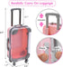 American Doll Travel Suitcase Play Set for Girl 18 Inch Doll, Travel Carrier Luggage Doll Clothes Sunglasses Camera Laptop Pillow, Pretend Play To...