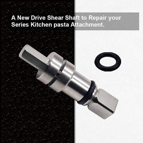 Pasta Attachment Shear Shaft Coupler by Ohoho - Compatible with KitchenAid Stand Mixer Pasta Attachment, Repair/Rebuild for Pasta Sheet Roller, Sp...