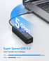 USB to Ethernet Adapter, ABLEWE 3 Ports USB 3.0 Hub with RJ45 1Gbps Gigabit Ethernet Adapter, for MacBook Air 2017, iMac, XPS, Surface Pro, Linux,...
