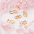 BENECREAT 10 PCS 18K Real Gold Plated S-Hook Clasps Necklace Clasp Jewelry Findings for DIY Jewelry Making...