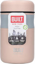 BUILT Food Flask, Vacuum Insulated Food Flask for Hot and Cold Foods, Double Wall Stainless Steel, 473ml, Pale Pink...