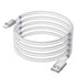 for Innovative Magnetic Charging Cable (3.3ft) Tangle-Free Charging Cable with Surrounded Magnets Easy Storage Hassle-Free Handling Fast Charger C...