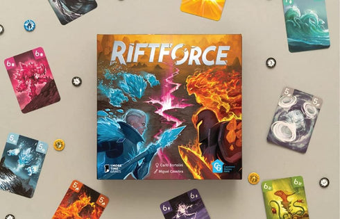 Riftforce, Strategy Board Game, 3 Different Actions to Choose from When Planning Your Strategy, 30 Minute Play Time, Ages 10 and Up...