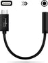 USB Type C to 3.5mm Audio Headphone Jack Adapter (Hi-Res & Digital Chipset) Aux Adaptor Compatible with New iPad Pro(11” 12.9”)/MacBook/Pro/Air, G...