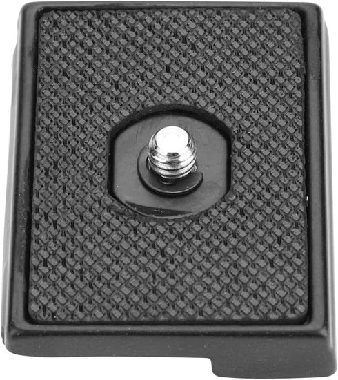 Acouto Quick Release Plate for Camera Tr with 1/4'' Screw Mount Fit for 3157N 3030 3130 3160 3262QR Aluminum Alloy + Rubber...