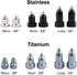 Educator Contact Points Remote Dog Training Collars, Stainless Steel, Long 3/4-Inch...