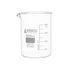 EISCO Beaker, 500ml - Low Form with Spout - White, 50ml Graduations - Borosilicate 3.3 Glass...