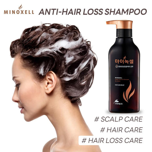 Scalp Intensive Shampoo - Peptide Shampoo Anti-Hair Loss Shampoo for Men Women Korean Hair Regrowth & Thickening with Panthenol Biotin, Paraben Fr...