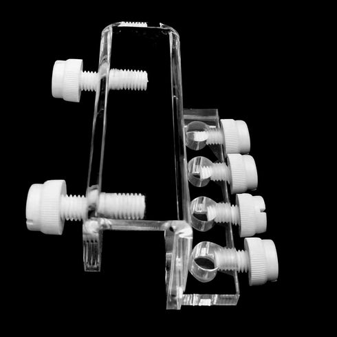 Aquarium dosing pump tubing holder Fixture,Dosing tubing holder for aquarium air pump accesories?Acrylic dosing container tube fixture holder for ...