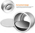 HOMSFOU 2 Inch Cake Pan Set of 4 Aluminum Alloy Round Cake Baking Pans Small Cake Pans for Cupcake Brownies Souffle Pie Muffins Cheesecake...