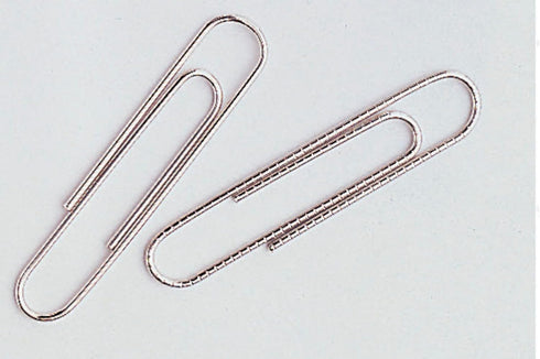 School Smart Smooth Paper Clip, 1-1/4 Inches, Silver, Pack of 100...