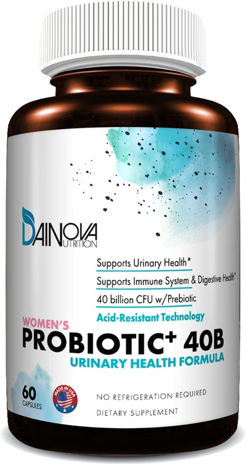 Probiotics for Women Vaginal Health, Urinary Tract Health, Yeast Infection & UTI I 40 Billion CFU Active Prebiotics and Probiotics for Women I She...