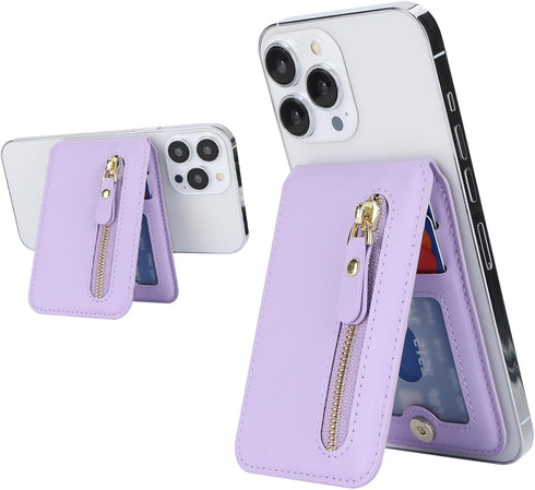 Cavor for Magsafe Wallet,for Apple Magsafe Wallet with Adjustable Stand?Magnetic Wallet for iPhone 14 Pro Max/14 Pro/15/14 Plus/13/12,Magsafe Card...