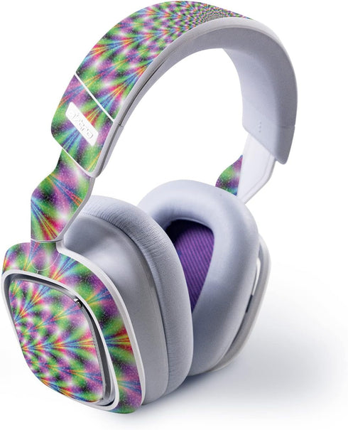 MightySkins Glossy Glitter Skin Compatible with Astro A30 Wireless Headset - Hypnosis | Protective, Durable High-Gloss Glitter Finish | Easy to Ap...