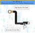 for iPhone X Bluetooth Wireless Antenna Flex Cable Replacement Part for iPhone 10 WLAN Bluetooth Signal Connection Antenna Part with Fix Tool Repa...