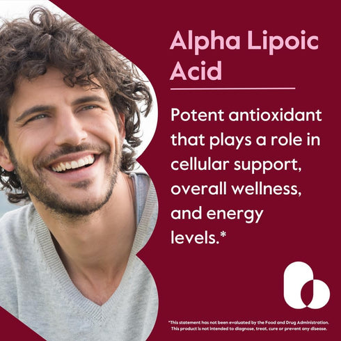 Alpha Lipoic Acid 600mg (per Capsule) with Biotin to Enhance Absorption (120 Vegetarian Capsules) No Fillers - No Stearates - No Flow Agents...