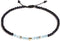 Jewever Aquamarine with Blue Sandstone Anklet Bracelet for Women Good Luck Star Charm Gem Stones Yoga Meditation Healing Crystals...