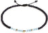 Jewever Aquamarine with Blue Sandstone Anklet Bracelet for Women Good Luck Star Charm Gem Stones Yoga Meditation Healing Crystals...