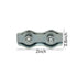 6Pcs M5 Poly Rope Connectors,Splicer Galvanized Steel Connector for Electric Fences Wires (6)...