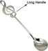 Maydahui 6PCS Guitar Spoons Music Note Teaspoon Set 18/10?304 ?Stainless Steel Musical Notation Dessert Spoon for Coffee Stirring Drink Mixing Mil...