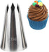 4-Piece Stainless Steel Piping Tips Set for Cake, Cookie & Cupcake Decorating...