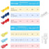 120 Pcs Quick Splice Wire Terminals, Male & Female Blue T-Tap Self-Stripping Quick Splice Connectors, Nylon Fully Insulated Quick Disconnects Kit ...