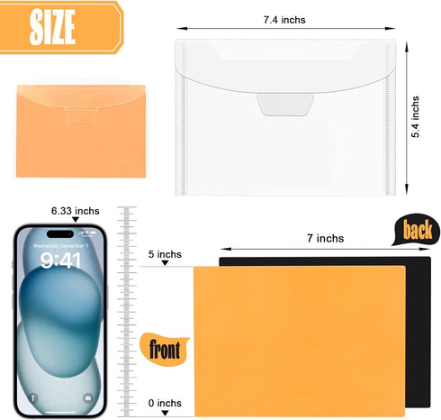 8 PCS Stamp and Die Storage Bag and Magnetic Sheet - Die Storage Set for Cutting,Scrapbooking,Storing Craft Dies, Embossers or Other Thin Metallic...