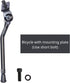 N+1 Bike Kickstand -Adjustable Aluminum Alloy Center Mount Bike Kickstand for 20"-28" Inch Mountain Bikes, Road Bikes, BMX, MTB, and Kids’ Bicycle...
