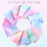 720 Pieces Watercolor Sticky Notes 12 Pads 2.8 x 2.8 Inches Self Stick Note Pads Cute Funny Self Adhesive Memo Post Notes for Office School Home S...