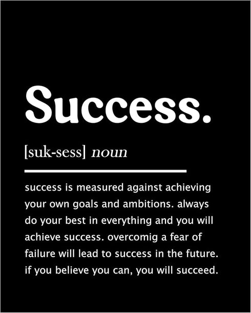 Posterizer 1 pcs-Achieving Success-Believe That You Can-Motivational & Inspirational Art-Gift for Entrepreneurs-Decor for Home & Office- unframed ...