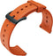 Ticwatch Pro 5 Smartwatch Band Replacement 24mm Width Silicone Watch Strap Quick Release Genuine Watch Band Only for Pro 5 Watch, Bonfire Orange...