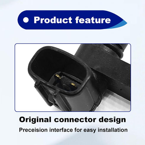 2Pcs ABS Wheel Speed Sensor 89542-04020 89543-04020 Compatible with Toyota Tacoma 2005-2018, 4Runner 2003-2019, FJ Cruiser 2007-2014, Land Cruiser...